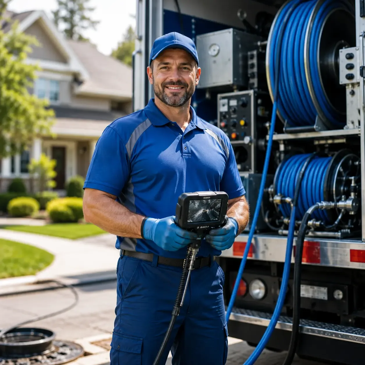 Local outdoor drain cleaning specialists in Holabird, SD